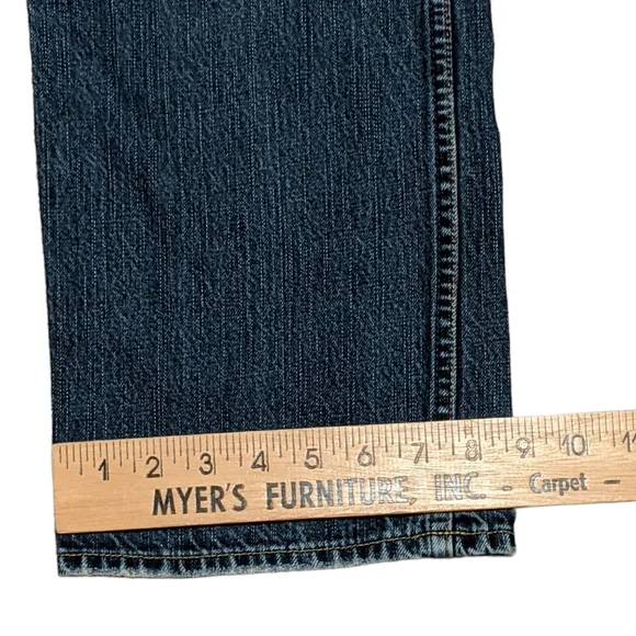 American Eagle straight leg jeans men's button fly distressed destroyed… - Picture 7 of 11